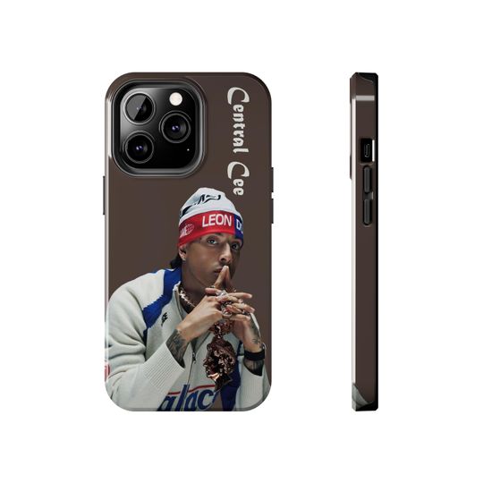 Central Cee Phone Case, Rapper Phone Case - Tough Phone Cases for Music Lovers, Protective Phone Cover, Hip-Hop Accessories, Streetwear