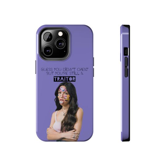 Olivia Rodrigo Sour Tough Phone Case, Pop Music Fan Gift, Protective Smartphone Cover, Cool Trendy Case, Music Lover Phone Accessories