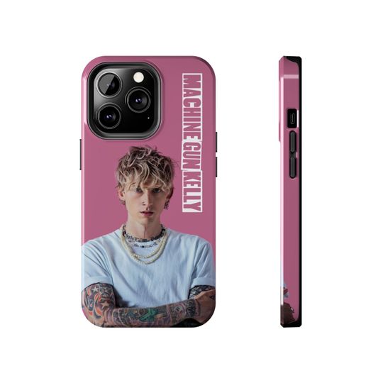 Machine Gun Kelly Tough Phone Case, MGK Protective Phone Cover, Rapper Fan Gift, Hip Hop Accessories, Bulletproof Phone Case