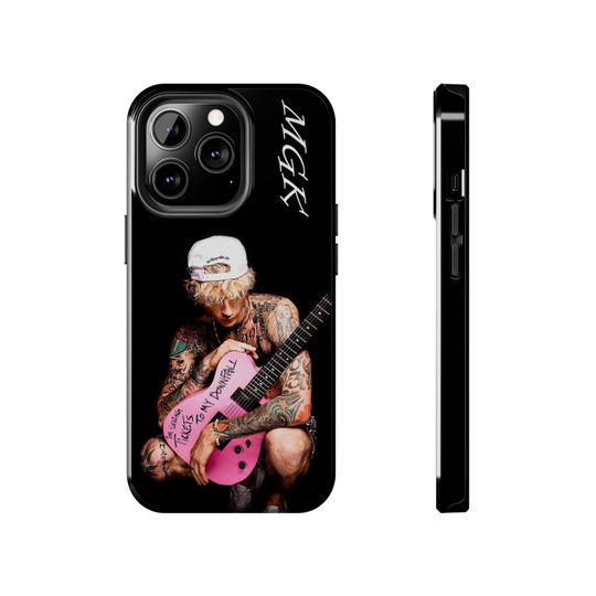 Machine Gun Kelly Tough Phone Case, MGK Phone Case, Tickets To My Downfall, Protective Phone Cover, Rapper Merch, Music Fan Gift
