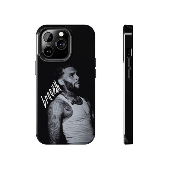 Chris Brown Phone Case - Iphone Case, Breezy Phone Case, Protective Phone Cover, Chris Brown Merch, Chris Brown Case