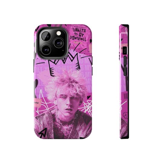 Vibrant MGK Tough Phone Case - Perfect for Music Lovers, Bold Gift for Teens, Stylish Protection, Unique Decor, Machine Gun Kelly Phone Case