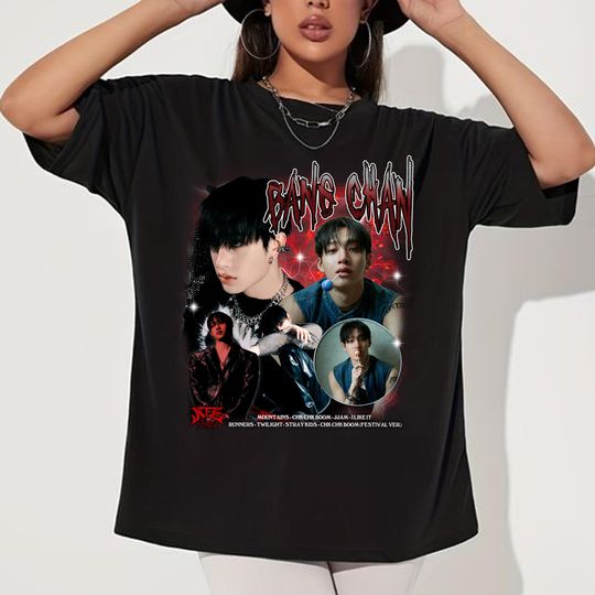 Bang Chan Stray kids Ate Graphic T-shirt, Stray Kids ATE Album Shirt, tray Kids ChkChkBoom Shirt, Skz Kpop Lee Know, Changbin, Hyunjin, Han