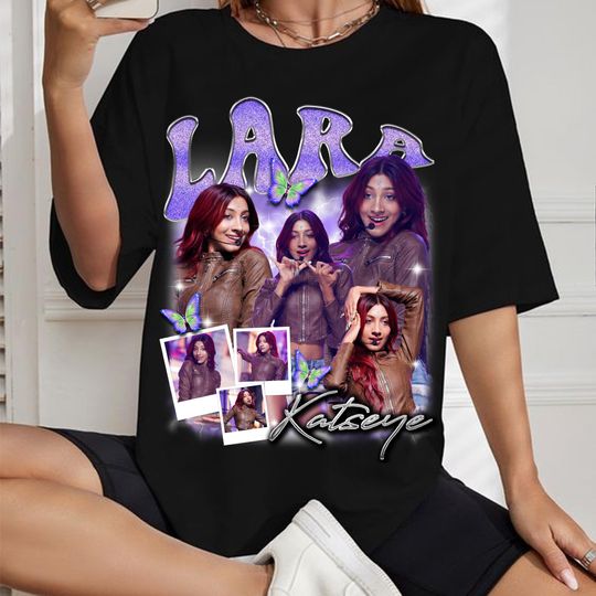 Retro Lara Katseye Graphic T-shirt, Katseye Soft is Strong Album Shirt, Katseye Touch Shirt, Katseye Manon, Sophia, Daniela, Megan
