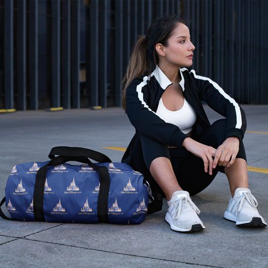 Disney 50th Anniversary Duffel Bag, Disney Duffel Bag, Disney World Bag, Disney Gym Bag, Theme Park Bag, Cinde's Castle Duffel Bag