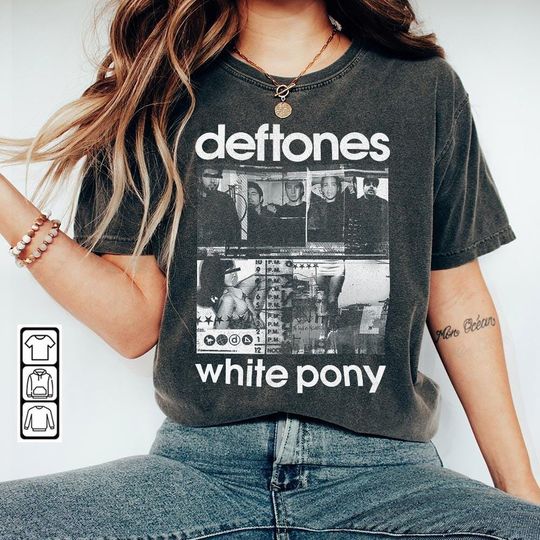 Deftone Music Shirt, White Pony Album Tee 3, Deftone Tour Concert 2025 Merch, Chino Moreno 90s Vintage Graphic Unisex Gifts