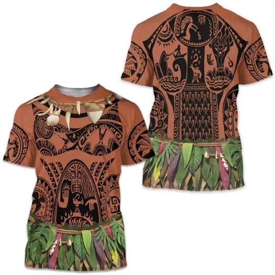 Maui Shirt, Moana Halloween Costume, Moana Cosplay, Maui Birthday T-Shirt