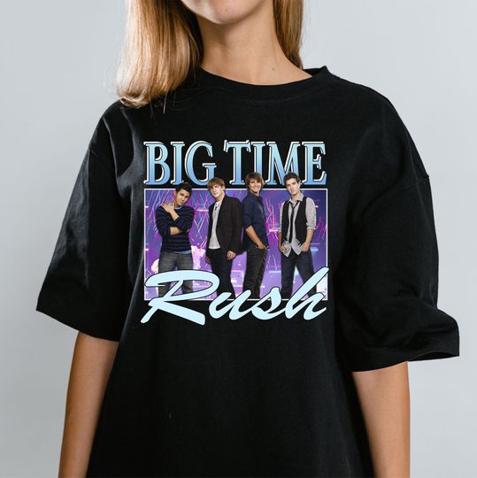 Big Time Rush Band Cant Get Enough Tour  , Big Time Rush 2025 Tour Merch  ,   BTR Merch Big Time Rush Fan Tshirt design