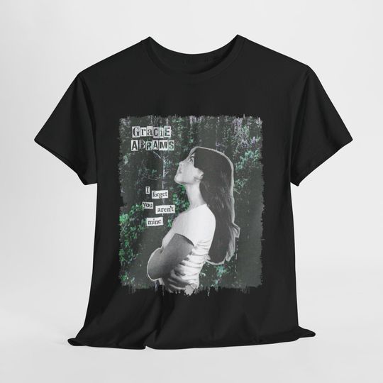 Gracie Abrams I Forget You Aren't Mine FanArt Graphic Tee, Gracie Abrams Tour 2025 Indie Aesthetic