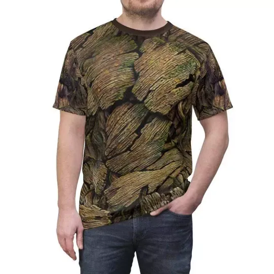 Groot Cosplay Costume Guardians Of The Galaxy Character Tshirt 3D