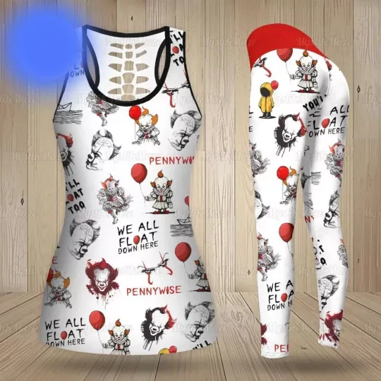 Hollow Tanktop or Legging for Fan /Pennywise-For Women