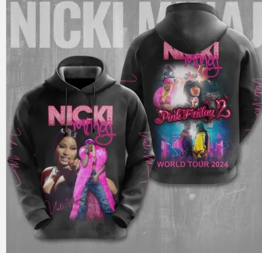 For fan Nicki Minaj Shirt gift Nicki Minaj 3D Hoodie