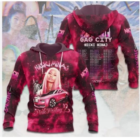 Nicki Minaj 3D Hoodie Stylish Hoodie 3d