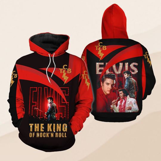 Elvis Presley Hoodie, Elvis Presley Shirt, King Of Music Shirt, Rock And Roll Tshirt, Music Tour 2025 Shirt, Gift For Women And Men