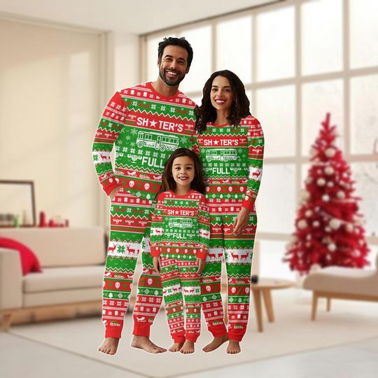 Christmas Shitters Full Family Pajamas Set, National Lampoon's Matching Pajamas, Christmas Vacation Gift, Movie Xmas Quotes Shirt
