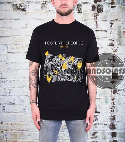 Foster the People T-Shirt, Foster the People Torches Shirt, Pop Rock Band Music Merch, 90s Retro Nobrandclass Tee Shirt