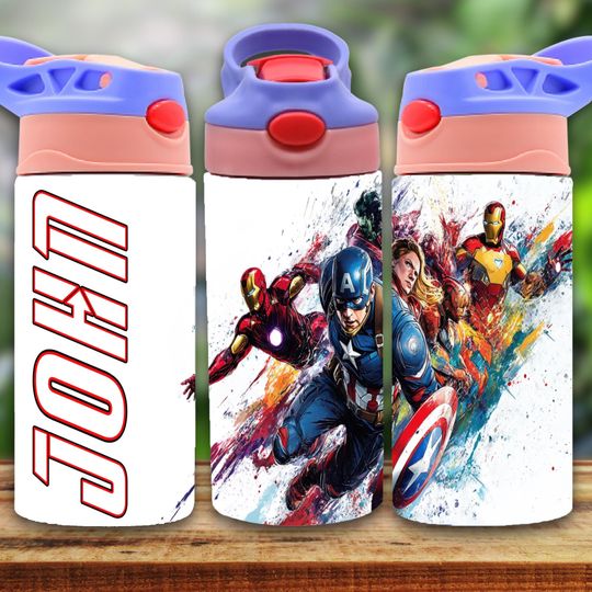 Hero 12oz Tumbler, Kids 12oz Cup Tumbler, Back To School Gift