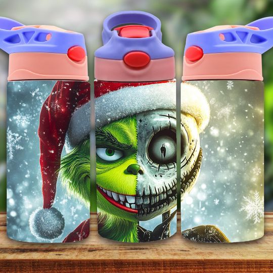 Nightmare funny character 12oz Tumbler, Kids 12oz Cup Tumbler, Back To School Gift