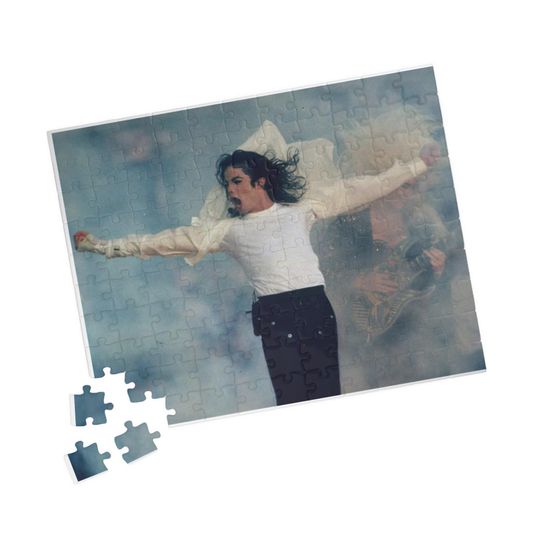 Michael Jackson 'Live 1993 Super Bowl Halftime Show' Jigsaw Puzzle - Concert Image, Music History Puzzle Gam, Collector, Gift, Vibrant Color