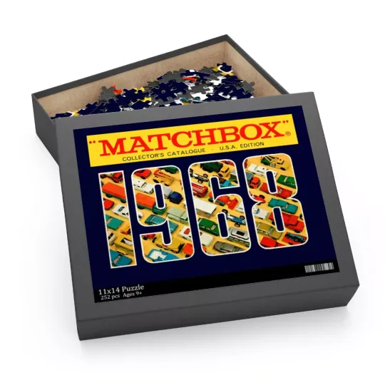 Matchbox 1968 Catalogue Design Jigsaw Puzzle