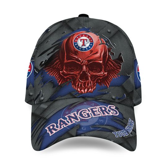 Discover Custom Name Texas Baseball Team Rangerss Cap For Fans