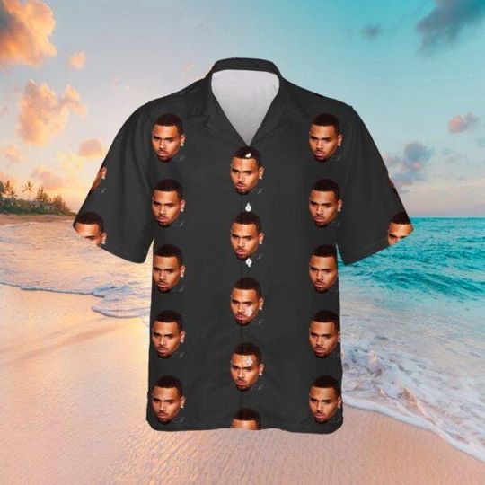 Chris Brown Tour Hawaiian Shirt, Chris Brown Music Hawaiian Shirt, Chris Brown Tour 2025, Breezy Bowl XX Concert Shirt, Hawaiian Shirt