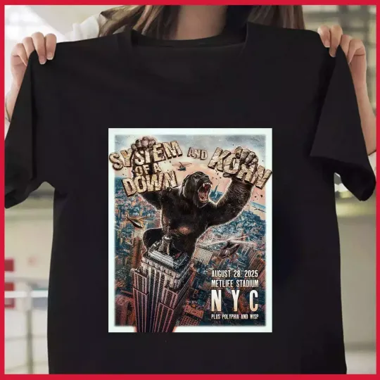 HOT ITEM - KORN Music Band August 28 2025 Tour T Shirt Gift Full Size S-4XL