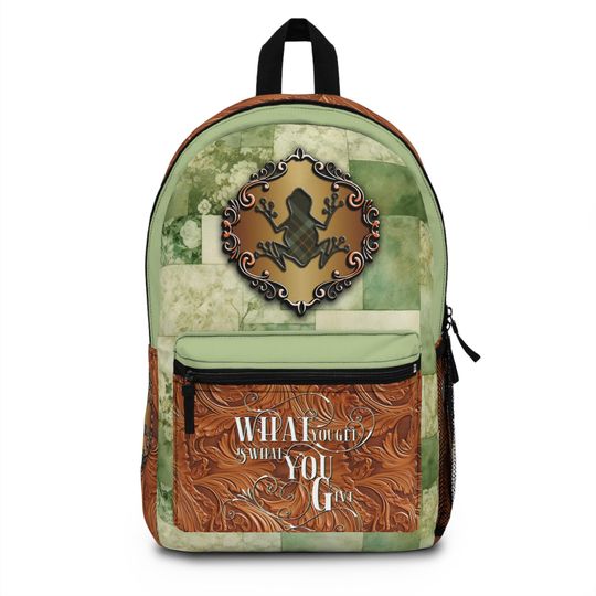 What you Get is What you Give, Princess Backpack, Princess and the Frog Fairytale Themed