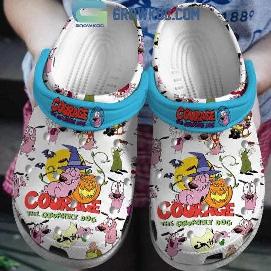 Courage The Cowardly Dog Slippers Clogsband Clogs For Adults Hot