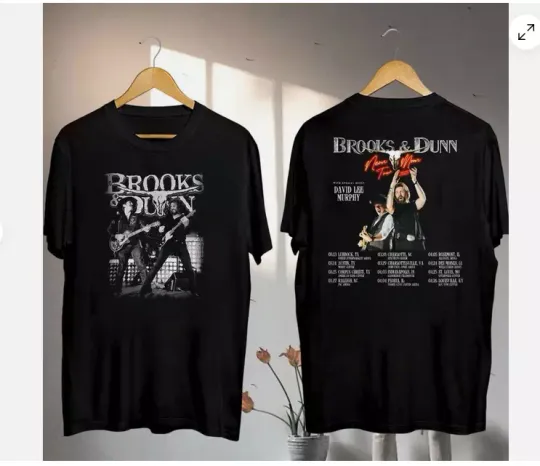 Brooks And Dunn 2025 Tour Shirt, Brooks & Dunn Neon Moon Tour, Gift For Fans.