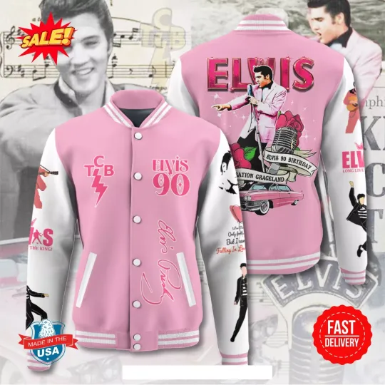 Limited Edition Elvis Presley Baseball Jacket