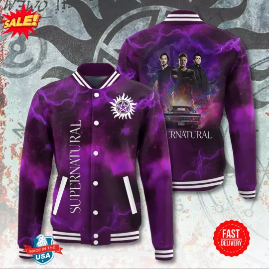 Supernatural Baseball Jacket
