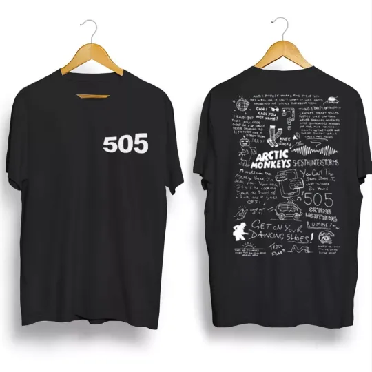 NEW 2025 - Arctic Monkeys 505 Music Tour T-Shirt All Size