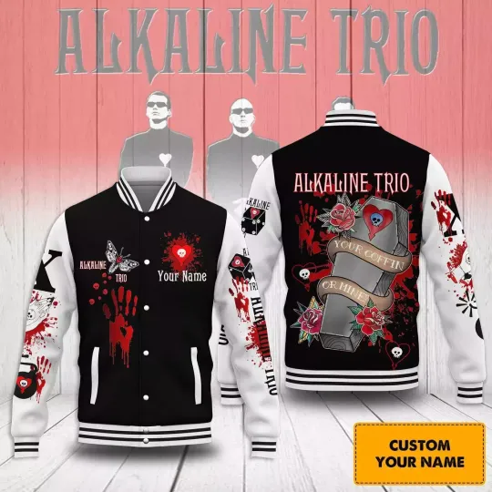 Alkaline Trio New Baseball Jacket For Fan