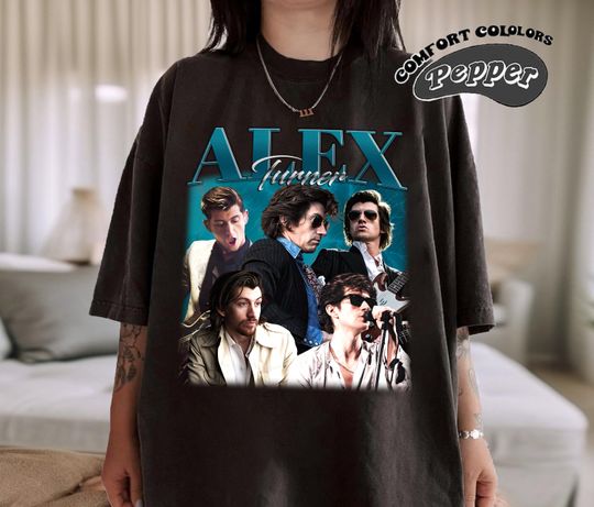 Retro Alex Turner Shirt, Alex Turner Retro Shirt, Alex Turner Fan Gift, Vintage Shirt, Bootleg Shirt, Birthday Gift