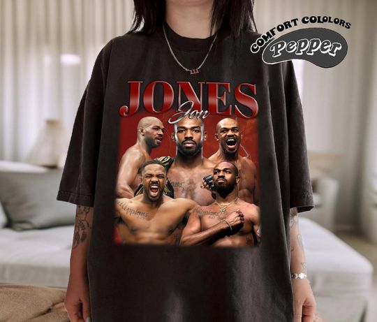 Retro Jones Jon Shirt, Jon Jones Retro Shirt, Jones Jon Fan Gift, Vintage 90s Shirt, Bootleg Shirt