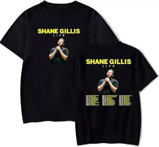 New Shirt For Fan/Shane Gillis 2025 Tour-Double Sided Shirt