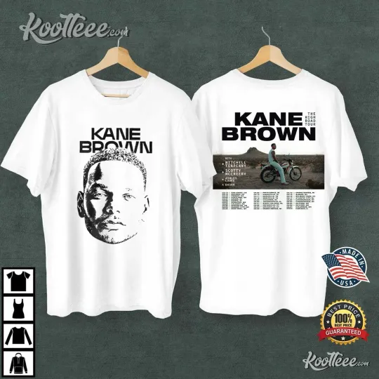 Kane Brown The High Road Tour 2025 T-Shirt Fan Gifts Full Size S-5XL T-Shirt