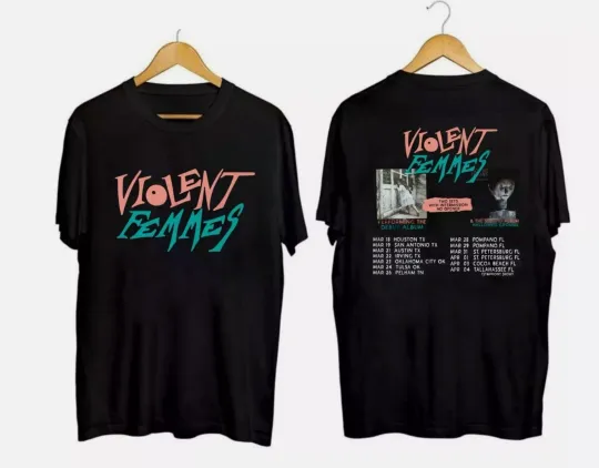 Violent Femmes Tour 2025 Shirt Funny Gift for Friend All Size S-5XL