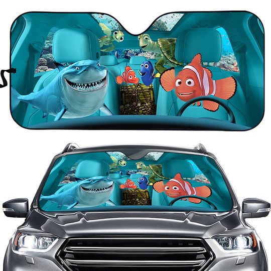 Finding Nemo Car Sun Shade | Finding Nemo Finding Dory Car Sun Shade