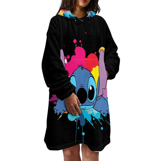 Discover Stitch Vibes Blanket Hoodie