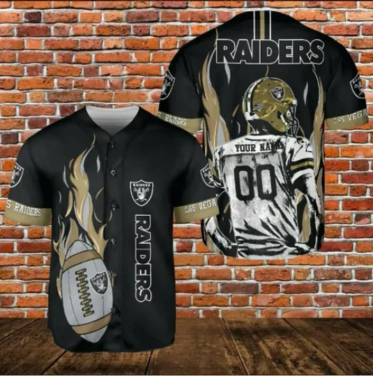 baseball sport jersey, Raiders Baseball Jersey