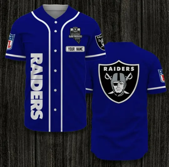 new, Raiders Personalized baseball jersey - jersey for fan, jersey 2025