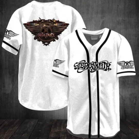 Aerosmith Rock Band Baseball Jersey