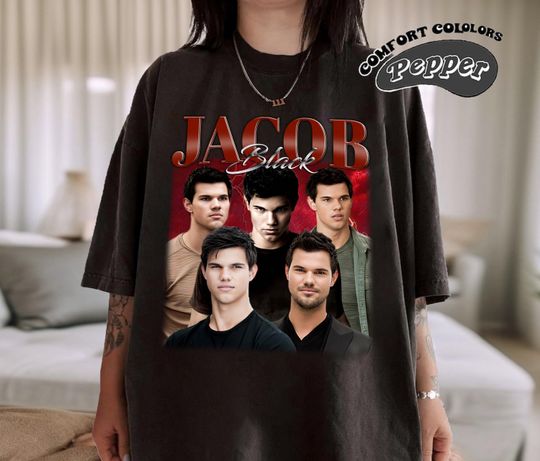 Retro Jacob Black Shirt, Jacob Black Retro Shirt, Jacob Black Fan Gift, Vintage 90s Shirt, Bootleg Shirt