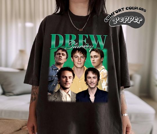 Retro Drew Starkey Shirt, Drew Starkey Retro Shirt, Drew Starkey Fan Gift, Vintage 90s Shirt, Bootleg Shirt