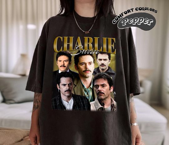 Charlie Swan Shirt, Charlie Swan Retro Shirt, Retro TShirt, Charlie Swan Fan Gift, Vintage 90s Shirt, Bootleg Shirt