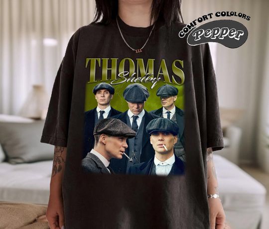 Retro Cillian Murphy Shirt, Thomas Shelby Retro TShirt, Cillian Murphy Fan Gift, Vintage 90s Shirt, Bootleg Shirt
