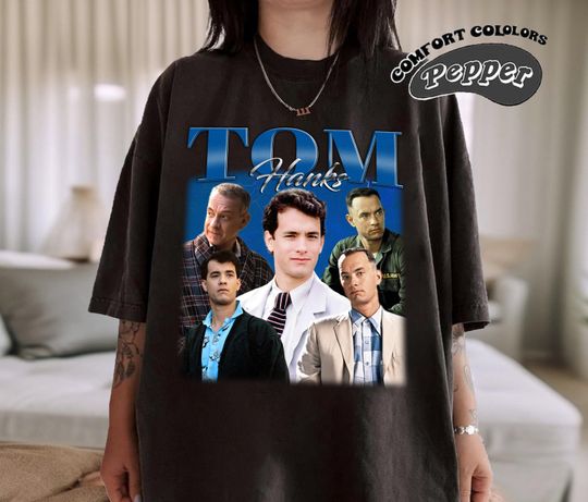 Tom Hanks Shirt,Tom Hanks Retro TShirt, Tom Hanks Fan Gift, Vintage 90s Shirt, Bootleg Shirt