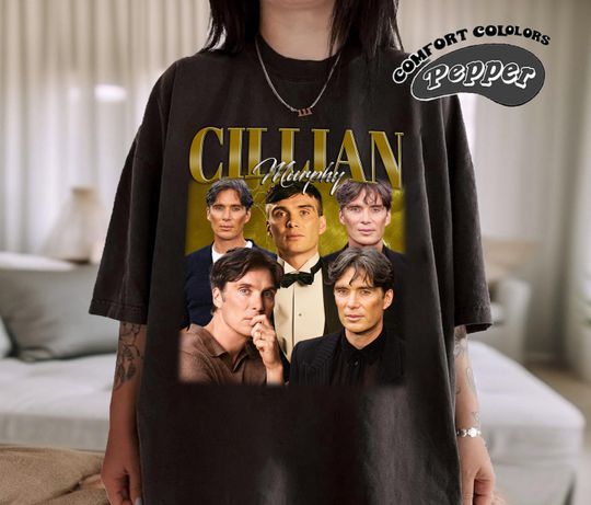 Retro Cillian Murphy Shirt, Cillian Murphy Retro TShirt, Cillian Murphy Fan Gift, Vintage 90s Shirt, Bootleg Shirt